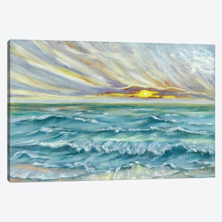 Californian Ocean Canvas Print #VFP43} by Viktoriya Filipchenko Canvas Print