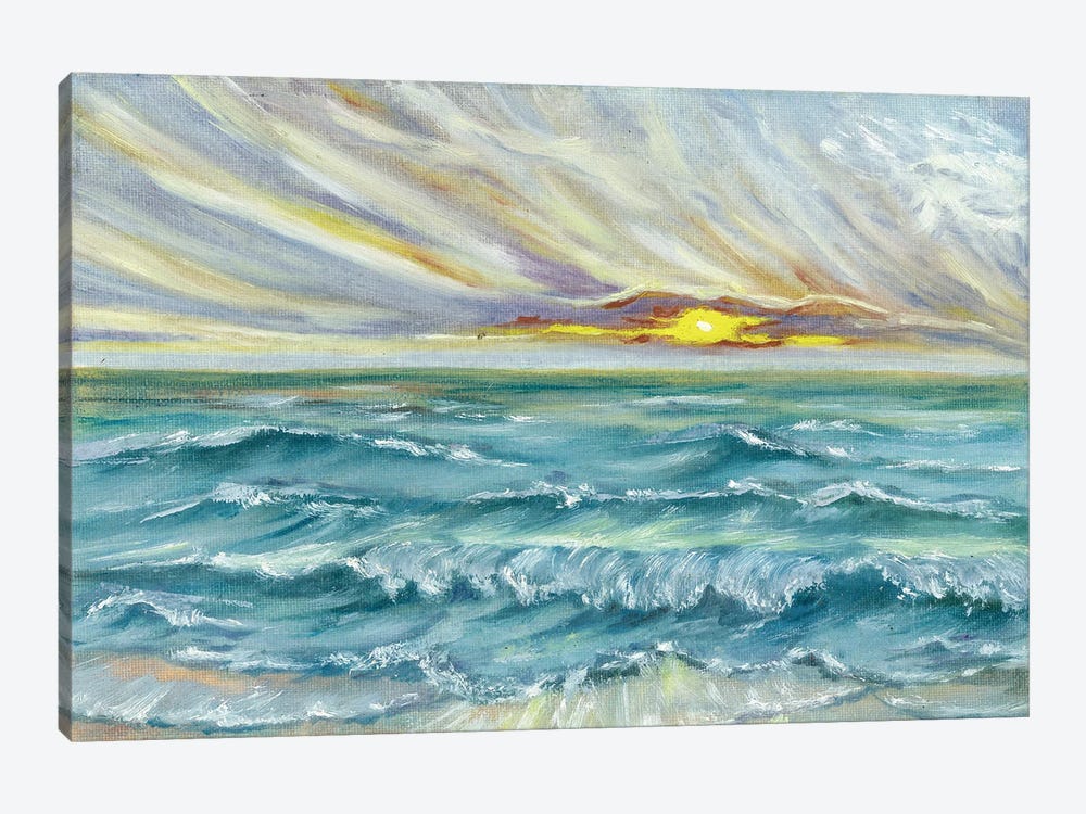 Californian Ocean by Viktoriya Filipchenko 1-piece Art Print