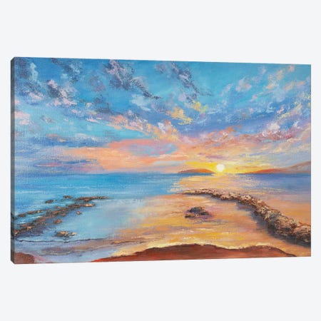 Sunset Canvas Print #VFP54} by Viktoriya Filipchenko Canvas Print