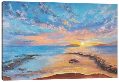 Sunset Canvas Art Print - Viktoriya Filipchenko