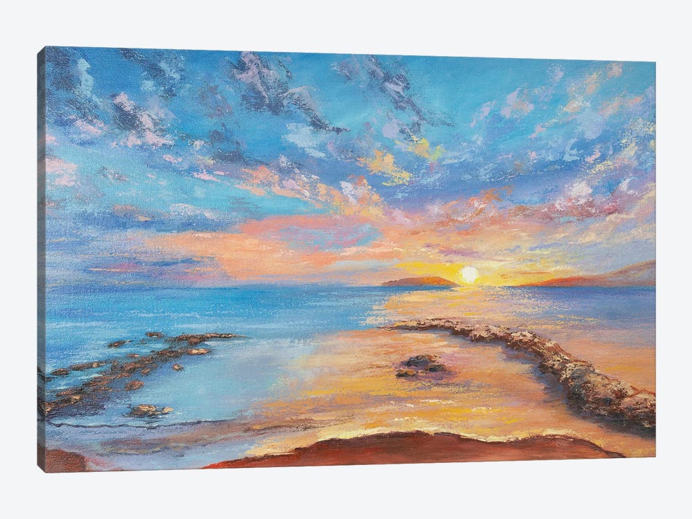 Sunset by Viktoriya Filipchenko 1-piece Canvas Art Print