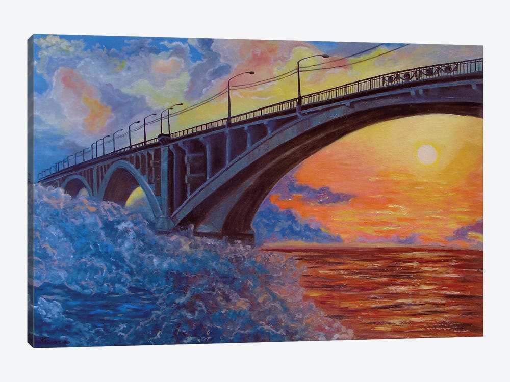 The Bridge by Viktoriya Filipchenko 1-piece Art Print