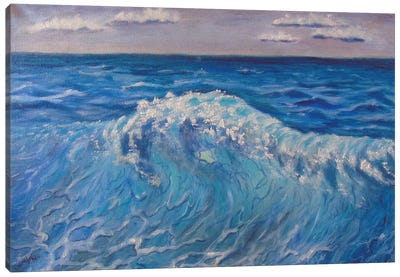 The Small Wave Canvas Art Print - Viktoriya Filipchenko