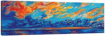 Orange Sky Canvas Art Print - Viktoriya Filipchenko