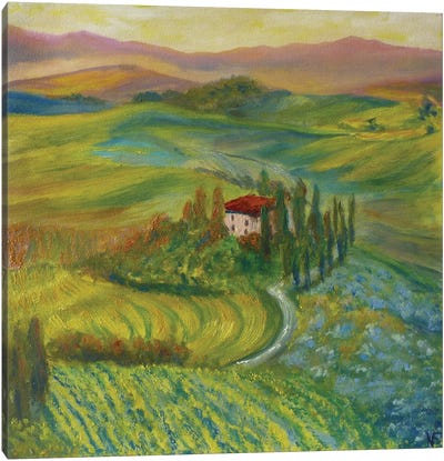 Tuscany Canvas Art Print - Viktoriya Filipchenko