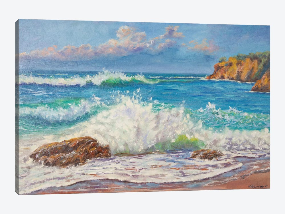 Seascape by Viktoriya Filipchenko 1-piece Canvas Print