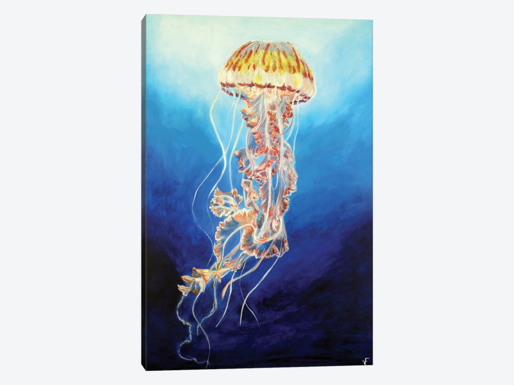 The Jellyfish by Viktoriya Filipchenko 1-piece Art Print