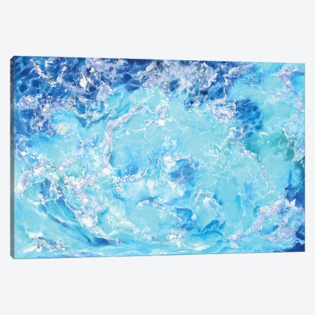 Ocean Foam Canvas Print #VFP97} by Viktoriya Filipchenko Canvas Print