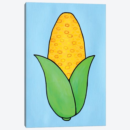 Corn On The Cob Canvas Print #VGG10} by Ian Viggars Canvas Art