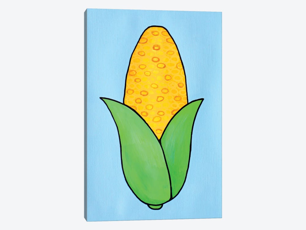 Corn On The Cob by Ian Viggars 1-piece Canvas Print