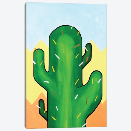 Cactus Canvas Print #VGG12} by Ian Viggars Canvas Artwork