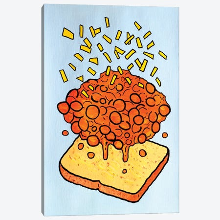 Beans On Toast Canvas Print #VGG16} by Ian Viggars Canvas Print