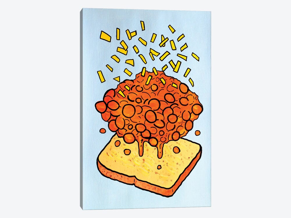 Beans On Toast by Ian Viggars 1-piece Art Print