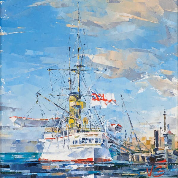 Volodymyr Glukhomanyuk: HMS Orlando I by Volodymyr Glukhomanyuk