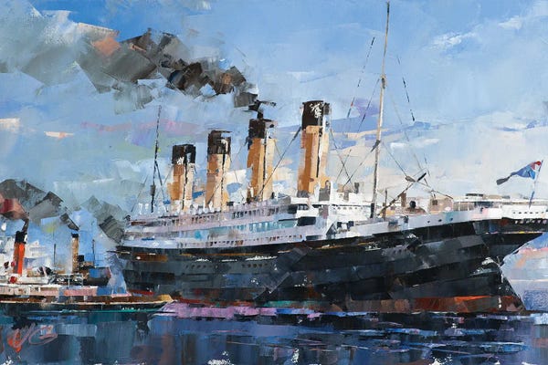 Volodymyr Glukhomanyuk: RMS Olympic by Volodymyr Glukhomanyuk