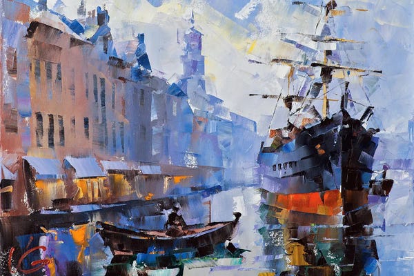 Volodymyr Glukhomanyuk: Serenity Channel I by Volodymyr Glukhomanyuk