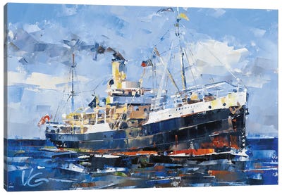 SS John Oxley Canvas Art Print - Volodymyr Glukhomanyuk