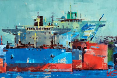 Iron Giants II by Volodymyr Glukhomanyuk canvas print