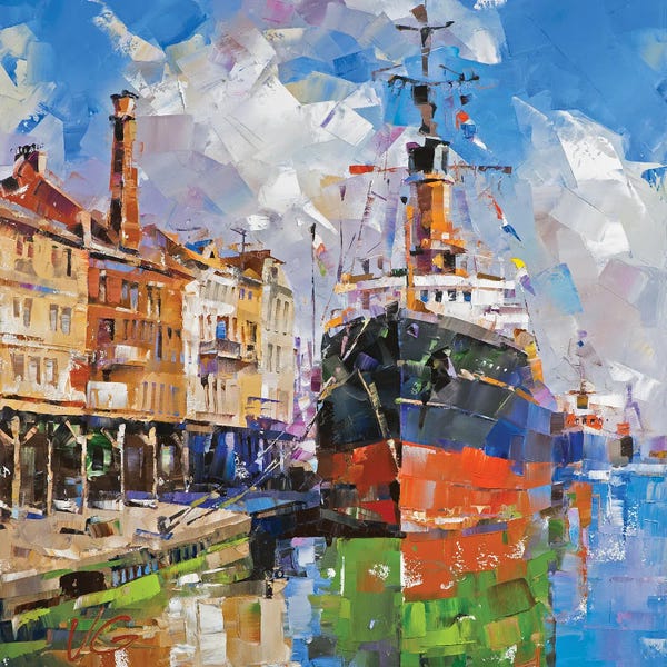 Volodymyr Glukhomanyuk: Between Two Shores by Volodymyr Glukhomanyuk