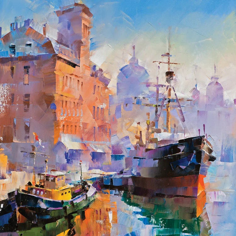 Bliss Series Golden Age VII by Volodymyr Glukhomanyuk wall art