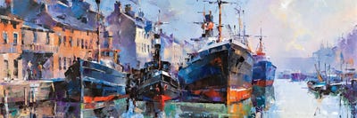 Morning Glow Series Golden Age XIV by Volodymyr Glukhomanyuk framed canvas print