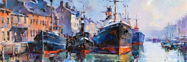 Volodymyr Glukhomanyuk: Morning Glow Series Golden Age XIV by Volodymyr Glukhomanyuk