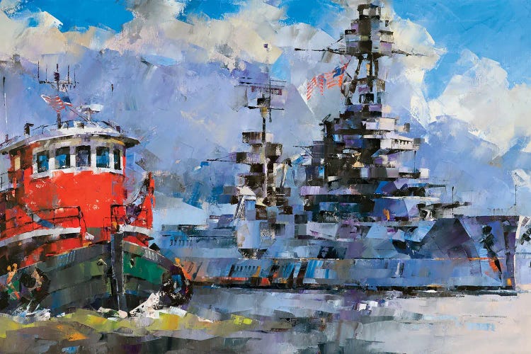 Fearless Series Museum Ships V by Volodymyr Glukhomanyuk wall art