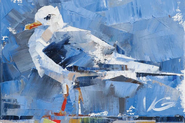 Volodymyr Glukhomanyuk: Bird's Bazaar III by Volodymyr Glukhomanyuk