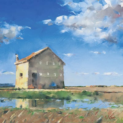 Celestial Mood by Volodymyr Glukhomanyuk framed canvas print