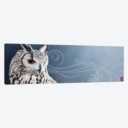 Meditation I (Eagle Owl) Canvas Print #VGL19} by Valerie Glasson Canvas Print