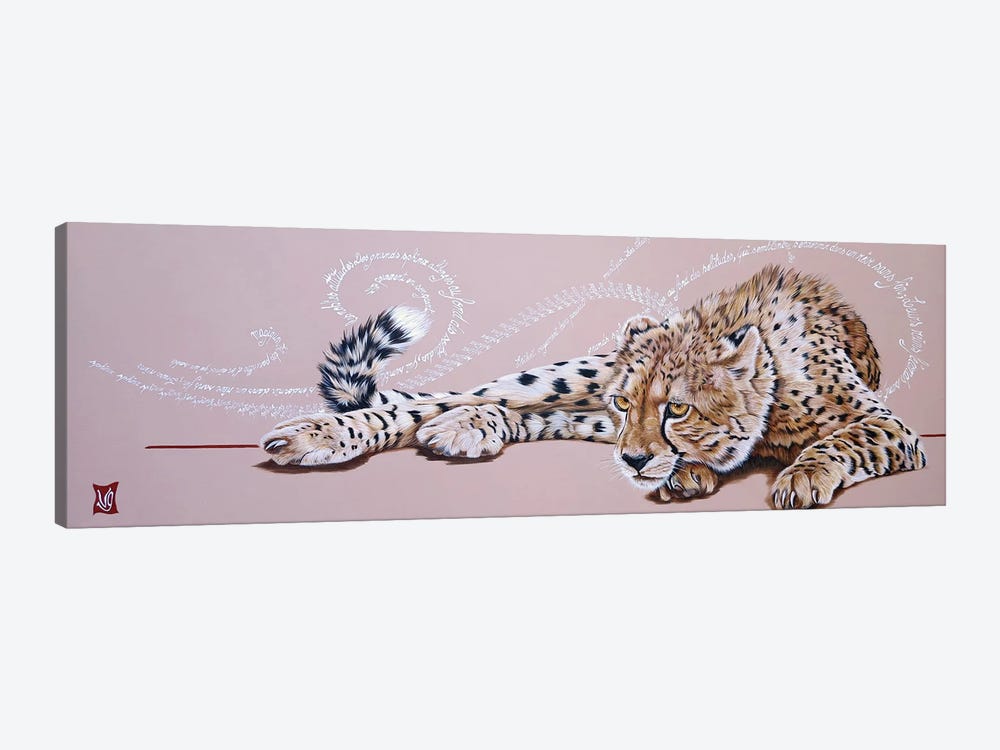 Mystical Pupils (Cheetah) by Valerie Glasson 1-piece Canvas Artwork