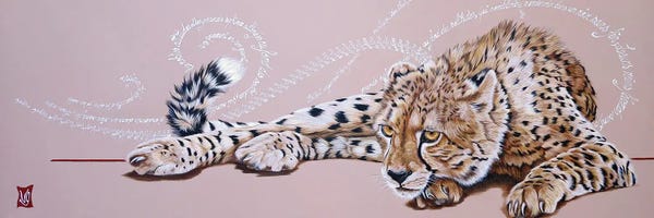 Wild Cats: Mystical Pupils (Cheetah) by Valerie Glasson