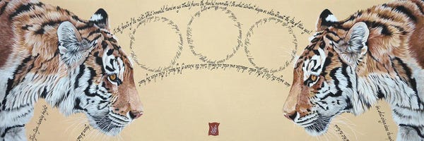 Tigers: Fearful Symmetry (Tigers) by Valerie Glasson