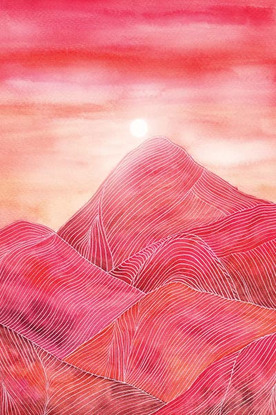 Lines In The Mountains XXIII by Viviana Gonzalez canvas print