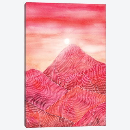 Lines In The Mountains XXIII Canvas Print #VGO103} by Viviana Gonzalez Canvas Wall Art