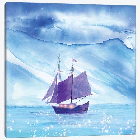 Sailing In Winter Canvas Print #VGO106} by Viviana Gonzalez Canvas Print