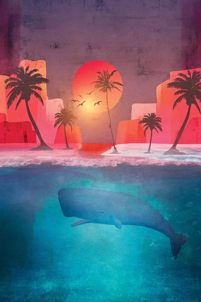 Viviana Gonzalez: Tropical Island And The Whale by Viviana Gonzalez