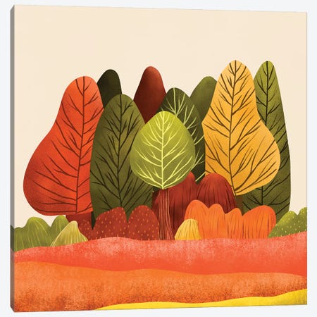 Autumn Landscapes I Canvas Print #VGO115} by Viviana Gonzalez Canvas Artwork