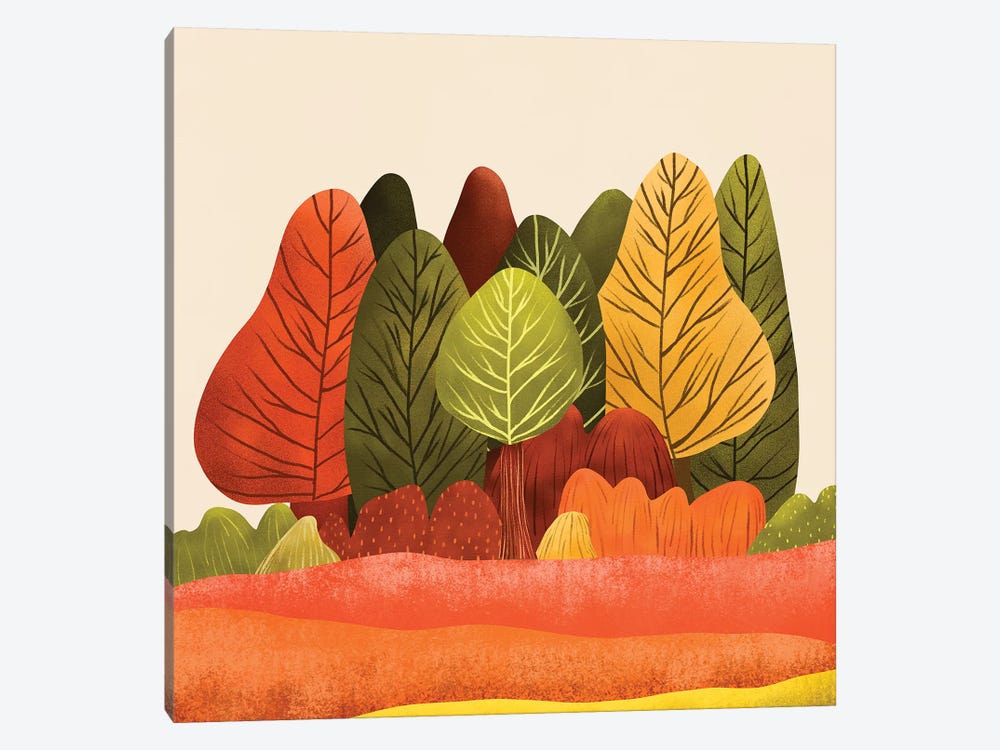 Autumn Landscapes I by Viviana Gonzalez 1-piece Art Print