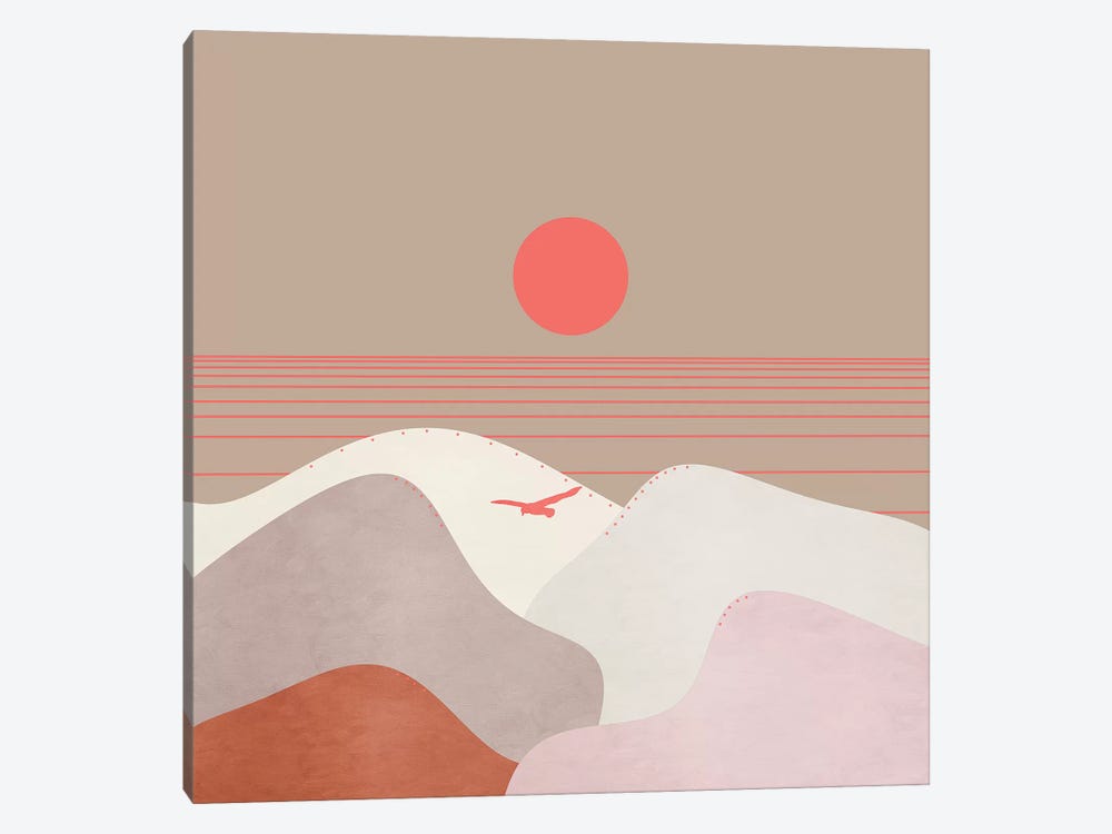 Minimal Sunset XI by Viviana Gonzalez 1-piece Art Print
