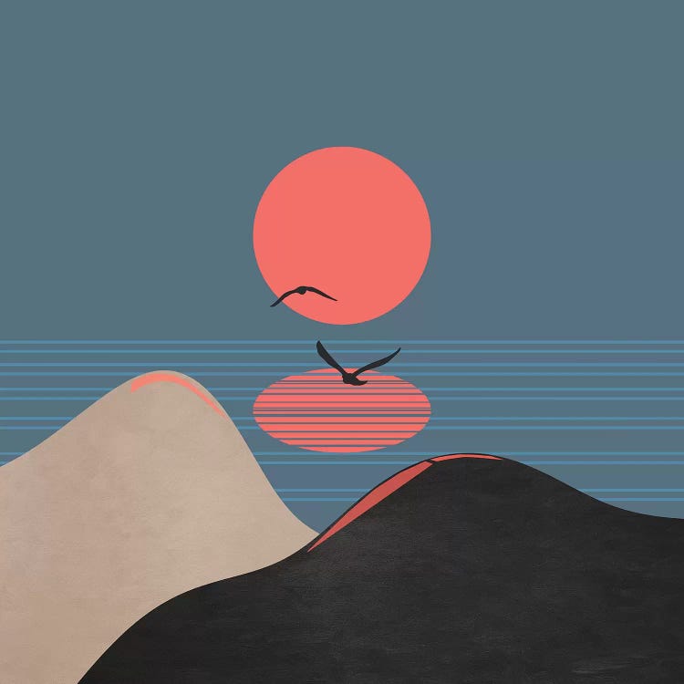 Minimal Sunset XII