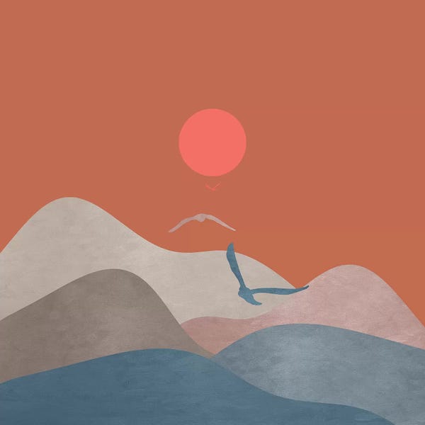 Viviana Gonzalez: Minimal Sunset XIII by Viviana Gonzalez