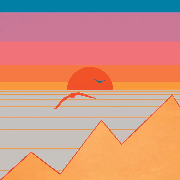 Minimal Sunset XVII