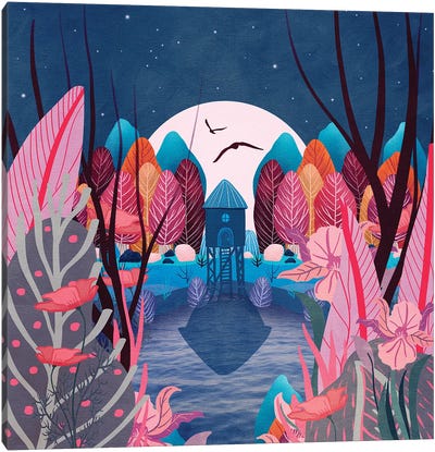 Mystery Garden Canvas Art Print - Viviana Gonzalez