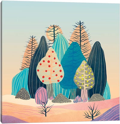 Spring Landscapes II Canvas Art Print - Viviana Gonzalez