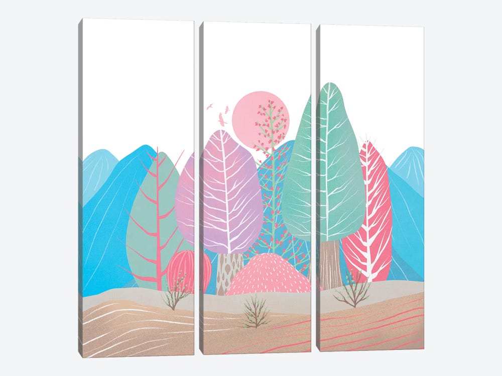 Spring Landscapes III by Viviana Gonzalez 3-piece Art Print