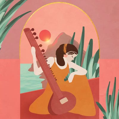 Women In Music 1 by Viviana Gonzalez art print