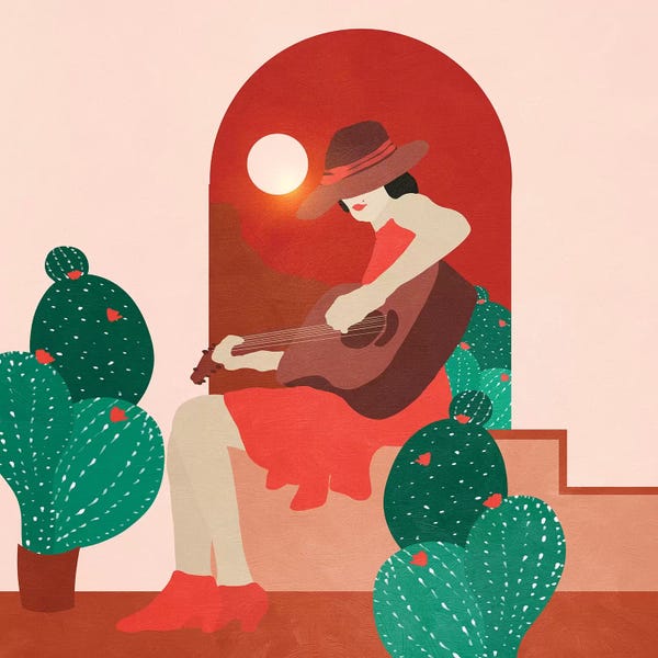 Guitars: Women In Music 6 by Viviana Gonzalez