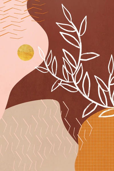 Mid century 01 by Viviana Gonzalez canvas print