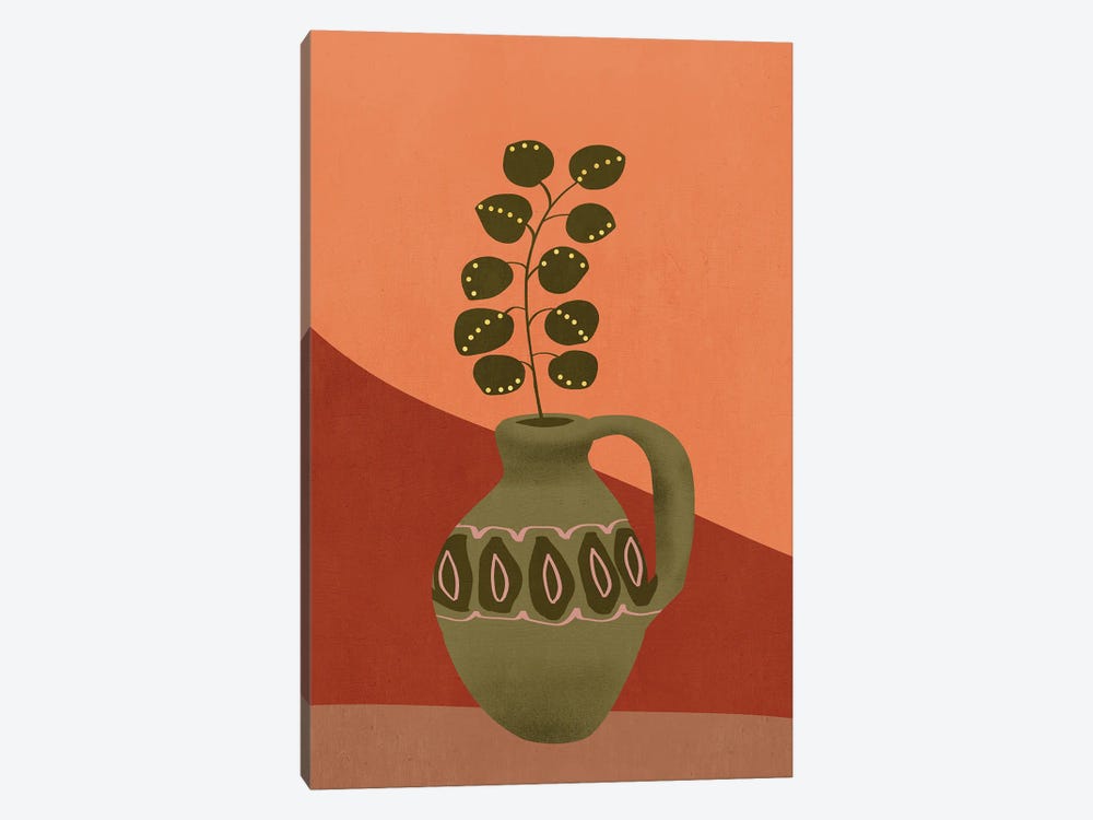 Plant In A Pot V by Viviana Gonzalez 1-piece Canvas Wall Art